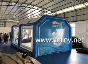 Kannettava puhallettava Auto Spa Express -teltta